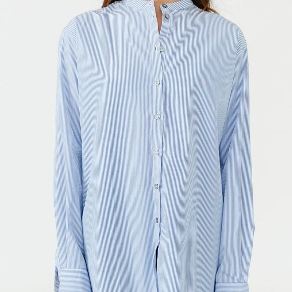 Studio Nicholson Cici Banker Stripe Shirt - Picture 5 of 5